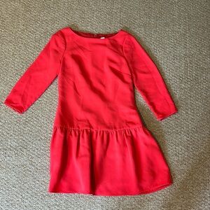 Red j. Crew dress